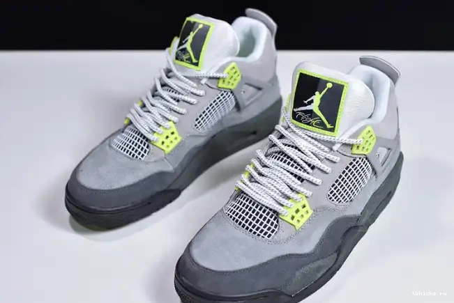 Reps TB Jordan SE 4 Air CT5342-007 Neon 0615